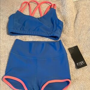 Kids Blue and Pink Dance Set